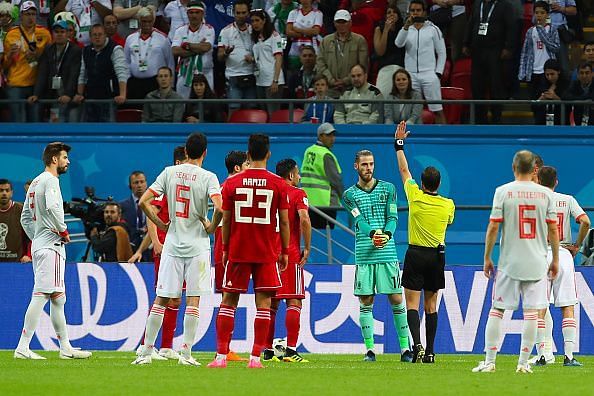 VAR rescued Spain's blushes on the night